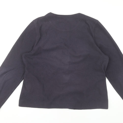 Hawkshead Women’s Blue Fleece Jacket Size 16 Casual Classic