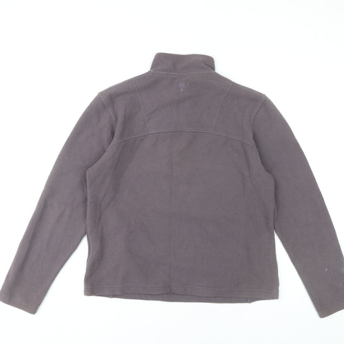 Jack & Jones Originals Womens Purple 1/2 Zip Sweatshirt Size M