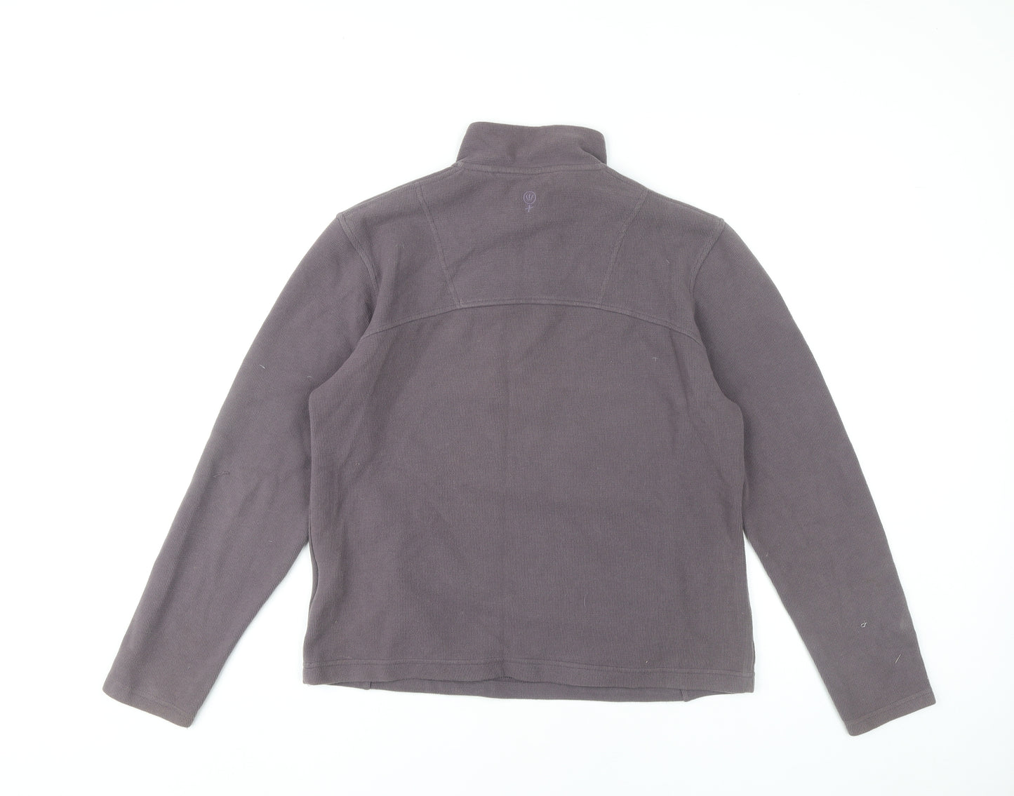 Jack & Jones Originals Womens Purple 1/2 Zip Sweatshirt Size M