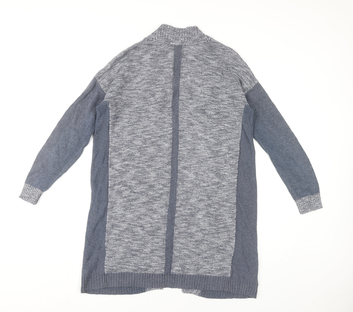 White Stuff Womens Grey Size 8 Long Sleeve Knit Cardigan with Pockets