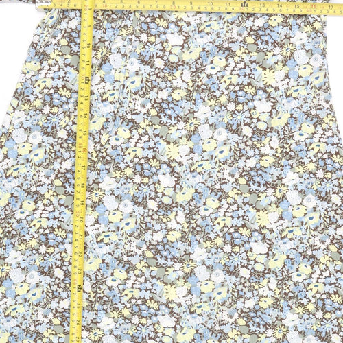 Blue Vanilla Women’s Multicoloured Floral Shift Dress Size 8