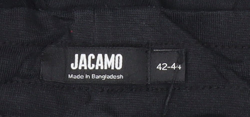 Jacamo Unisex Adults Black Jogger Trousers Size 42 Straight Fit