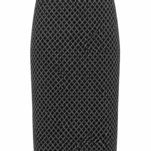 Debenhams Womens Black Size 12 Pencil Skirt Viscose Workwear