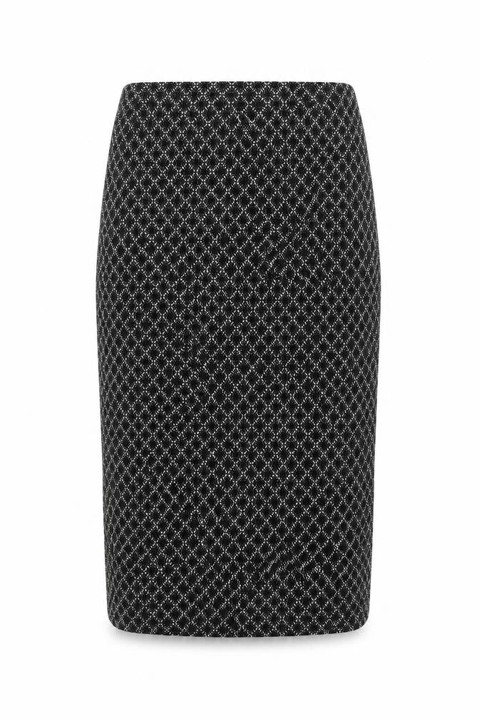 Debenhams Womens Black Size 12 Pencil Skirt Viscose Workwear