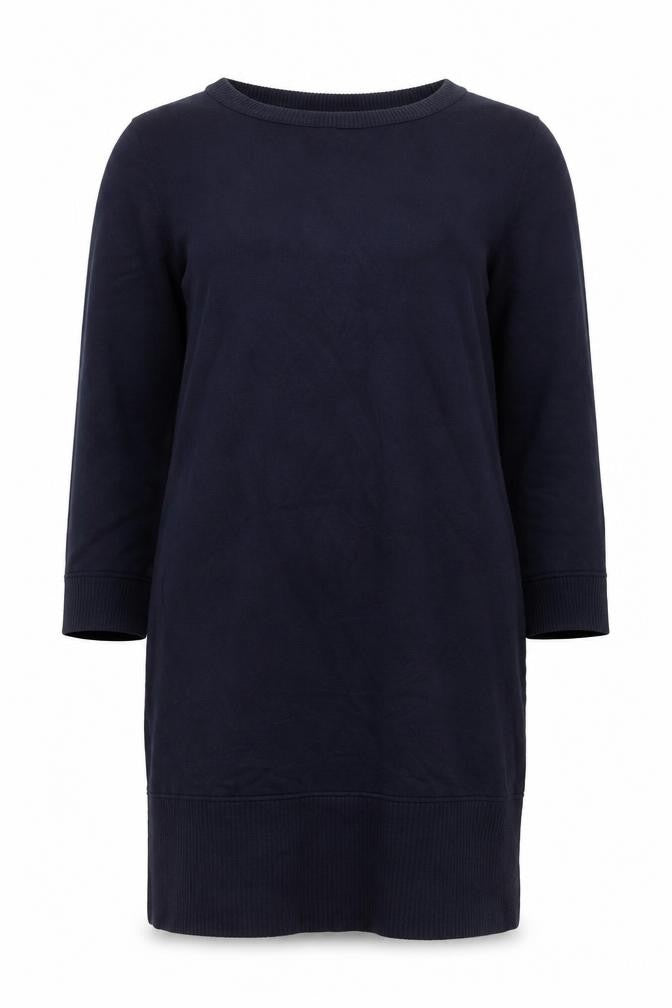 Front view of Phase Eight women’s blue uk 12 jumper crew neck knitwear