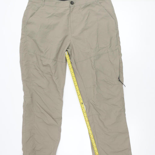Tog Twenty Four Mens Beige Walking Trousers Size 16 Hiking Outdoor