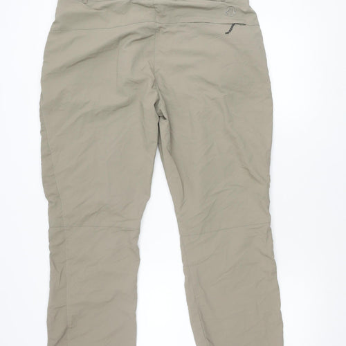 Tog Twenty Four Mens Beige Walking Trousers Size 16 Hiking Outdoor