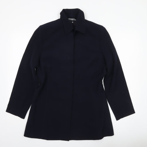 Marks and Spencer Women’s Navy Blue Mid-Length Coat UK 14
