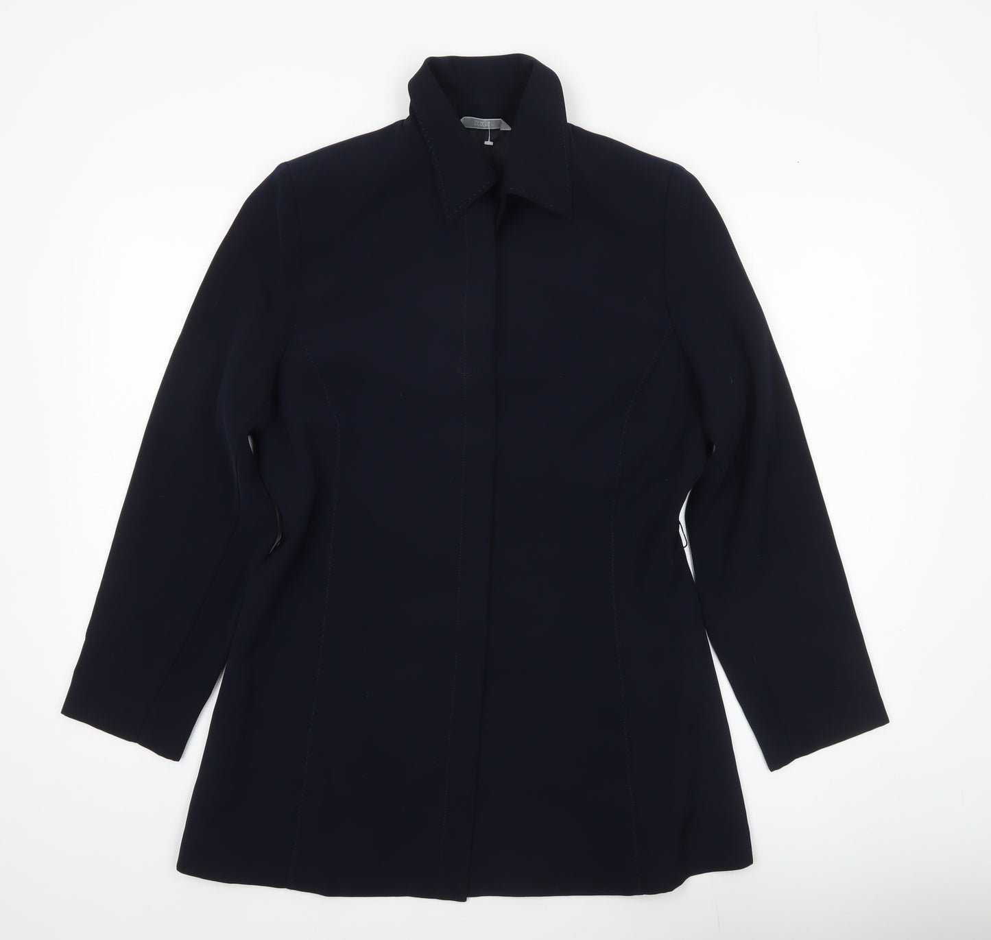 Marks and Spencer Women’s Navy Blue Mid-Length Coat UK 14