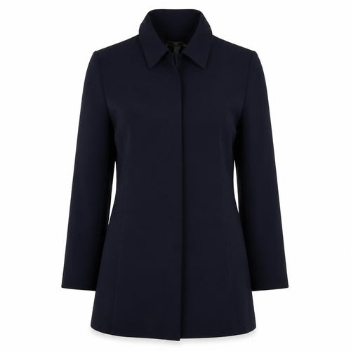 Marks and Spencer Women’s Navy Blue Mid-Length Coat UK 14