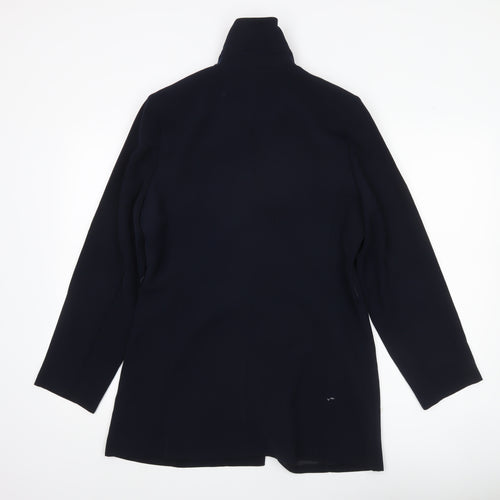 Marks and Spencer Women’s Navy Blue Mid-Length Coat UK 14