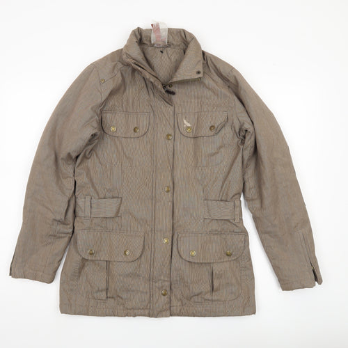 Hawkshead Heritage Womens Brown Size 12 Military Jacket