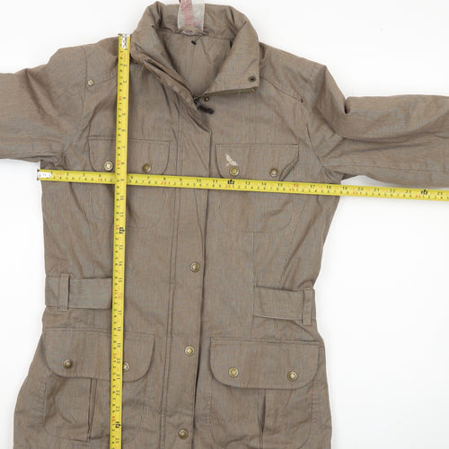 Hawkshead Heritage Womens Brown Size 12 Military Jacket