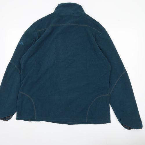 Rockfish Riders Womens Blue XL Fleece 1/4 Zip Sweatshirt Pullover