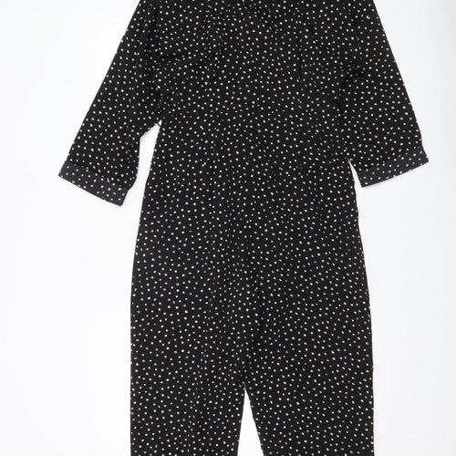 AX Paris Women’s Black White Polka Dot Jumpsuit Size 8