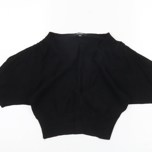 Premise Studio Women’s Black XS Shrug Cardigan Knit Lightweight