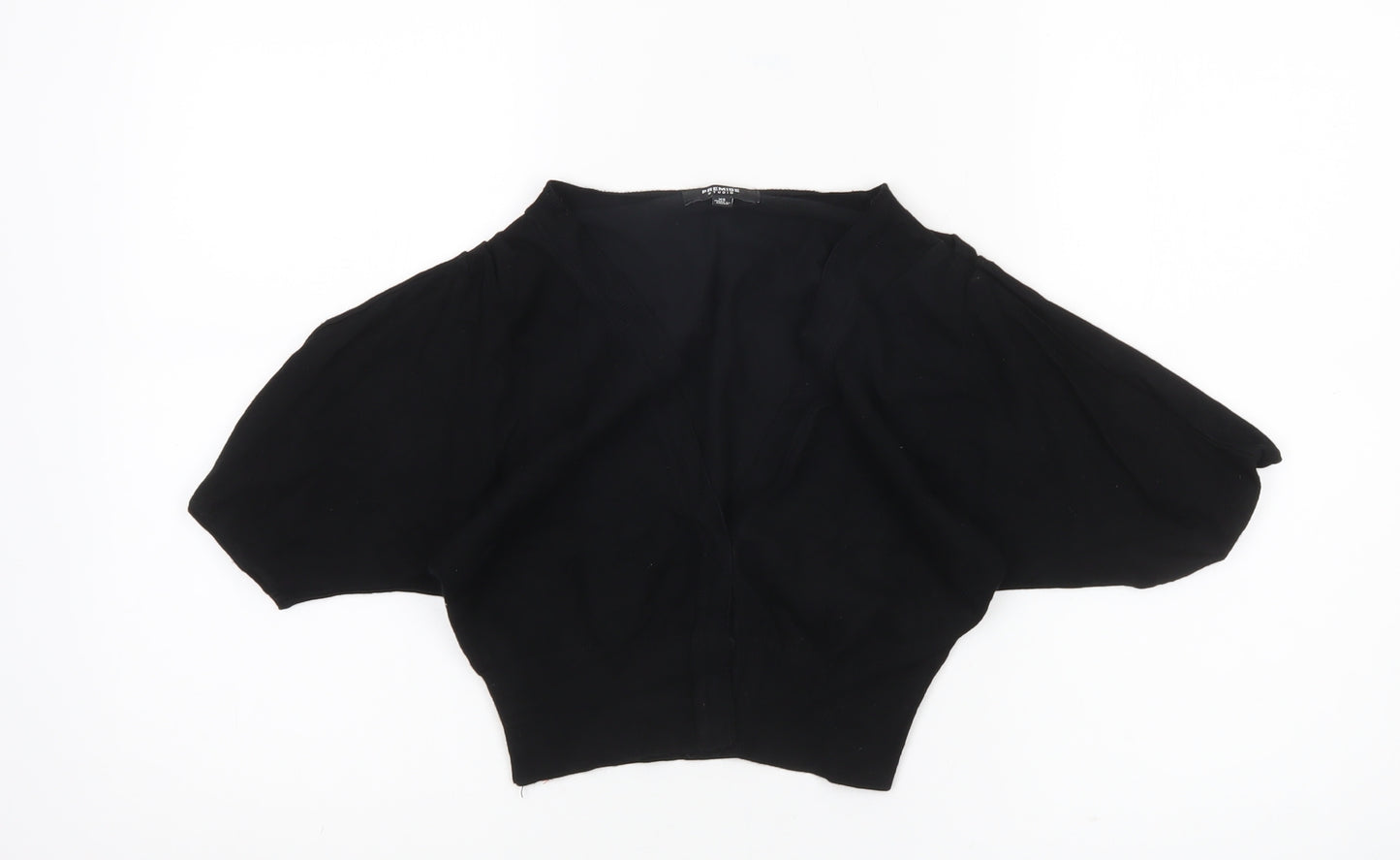 Premise Studio Women’s Black XS Shrug Cardigan Knit Lightweight
