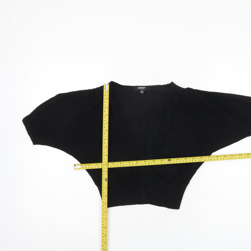 Premise Studio Women’s Black XS Shrug Cardigan Knit Lightweight