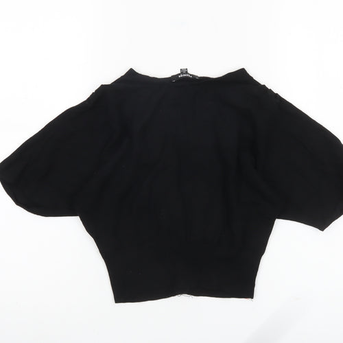 Premise Studio Women’s Black XS Shrug Cardigan Knit Lightweight