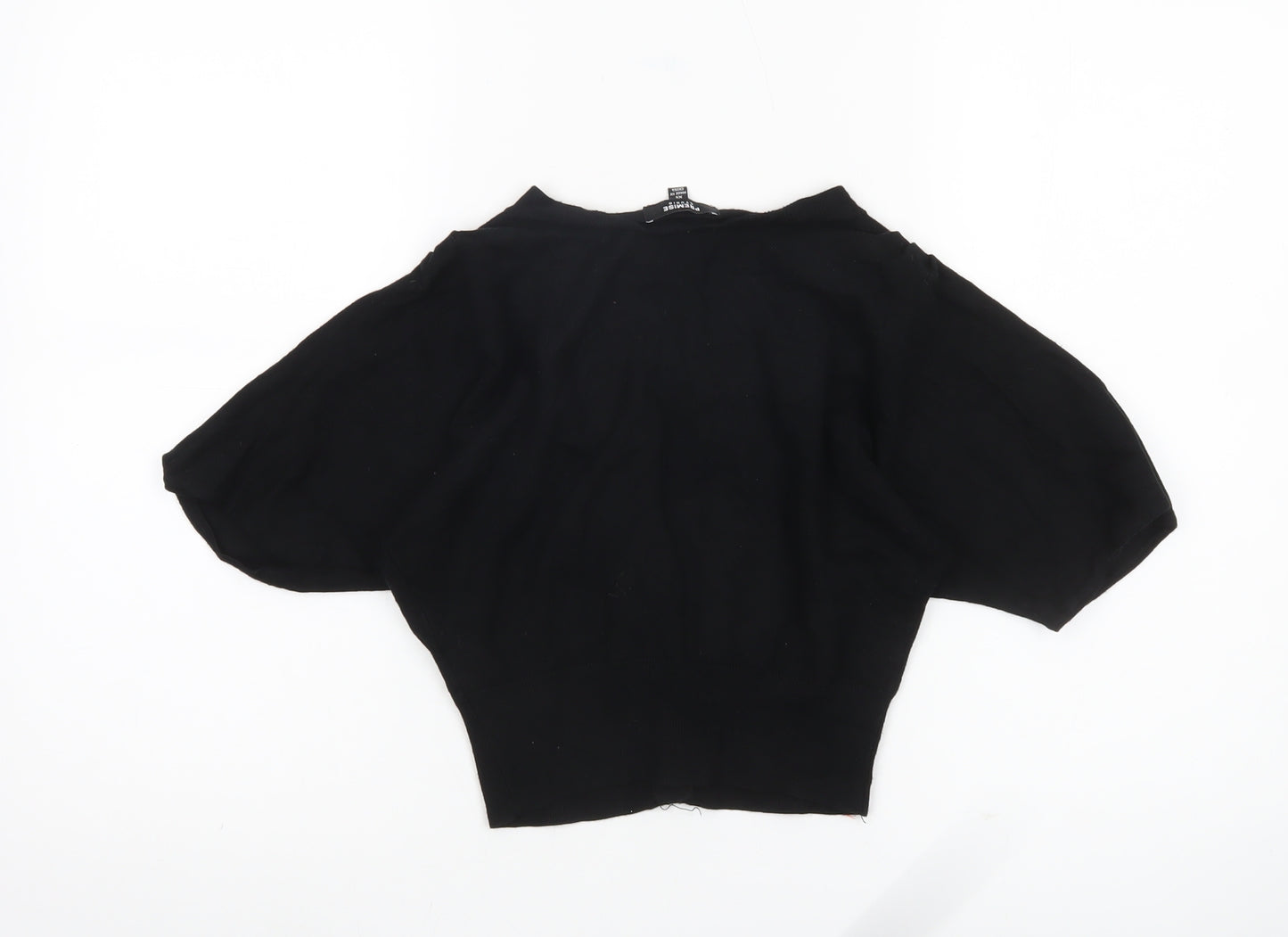 Premise Studio Women’s Black XS Shrug Cardigan Knit Lightweight
