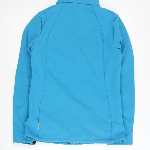 Quechua Womens Blue XS Softshell Jacket Full Zip Outdoor Coat