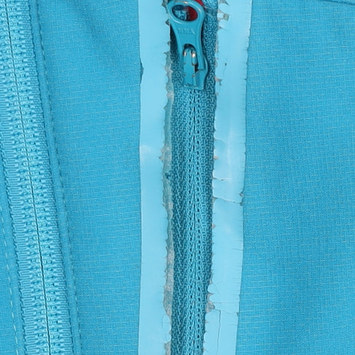 Quechua Womens Blue XS Softshell Jacket Full Zip Outdoor Coat