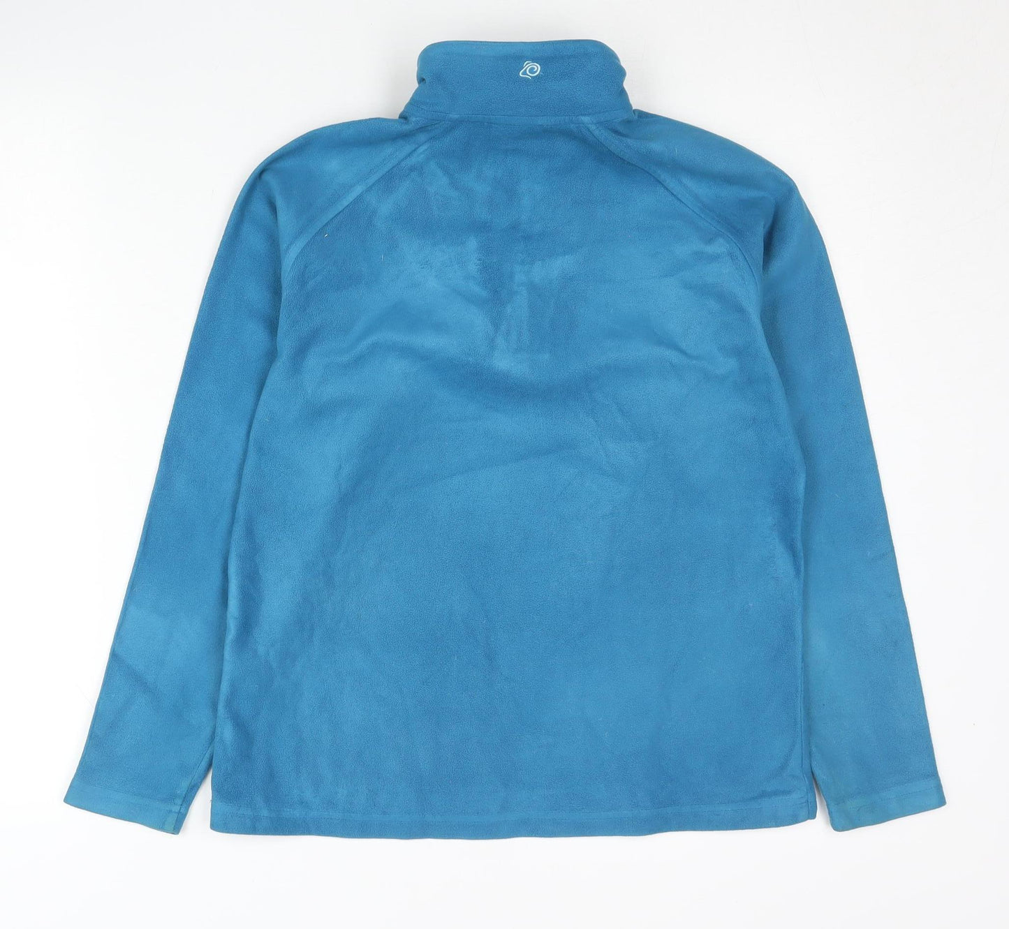 Craghoppers Womens Blue Fleece Sweatshirt UK 10 Half Zip Outdoor Hiking