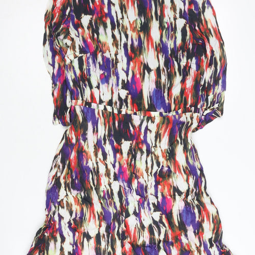 French Connection Womens Multicoloured Sheath Dress Size 10