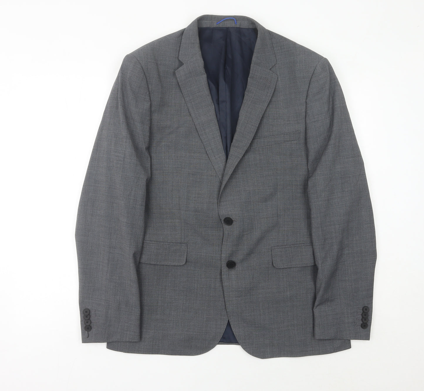 Burton Menswear London Men’s Grey 42R Regular Fit Suit Jacket Blazer