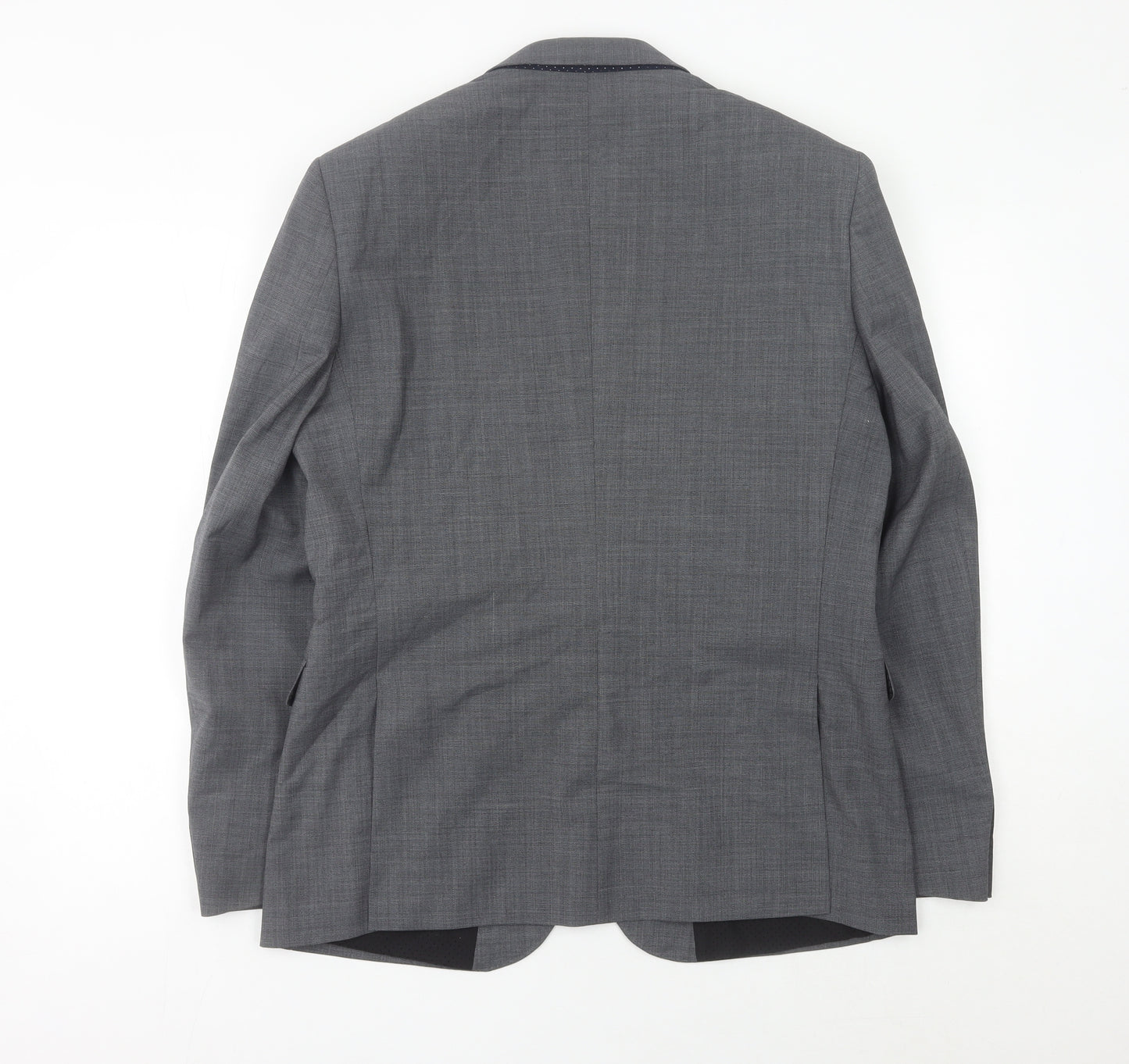 Burton Menswear London Men’s Grey 42R Regular Fit Suit Jacket Blazer