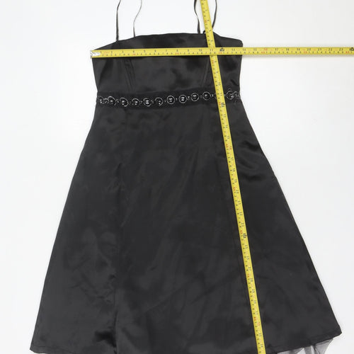 New York Laundry Women Black Size 10 A-Line Cocktail Dress