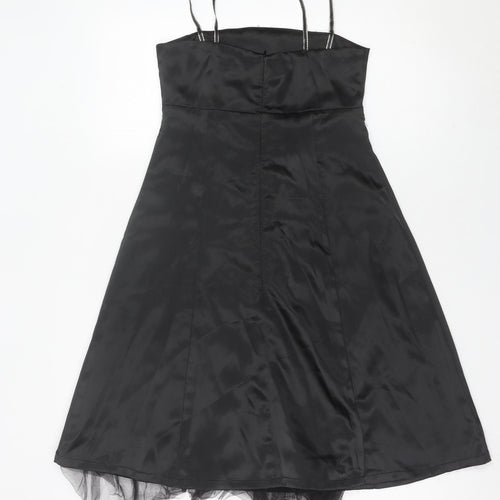 New York Laundry Women Black Size 10 A-Line Cocktail Dress