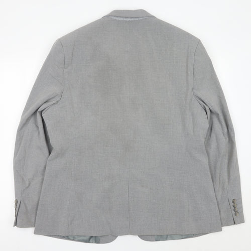 ASOS Design Men’s Grey 48 Chest Blazer Jacket Regular Fit