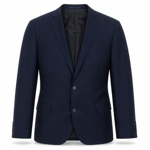George Men’s Blue Blazer Jacket 44R Regular Fit Polyester Viscose