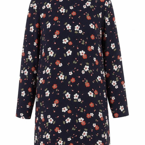 Marks and Spencer Women’s Multicolour Floral Shift Dress Size 12