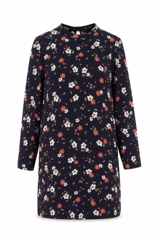 Marks and Spencer Women’s Multicolour Floral Shift Dress Size 12