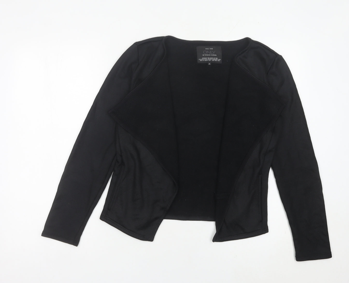ONLY Women’s Black Regular Fit Short Jacket Size M Casual Business