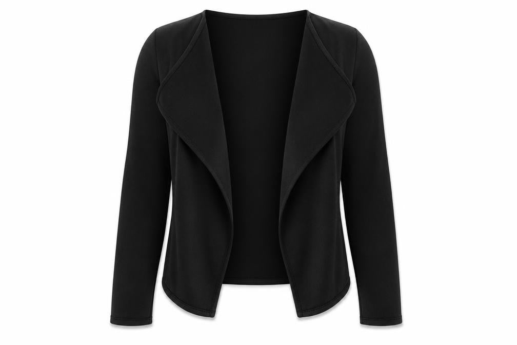 ONLY Women’s Black Regular Fit Short Jacket Size M Casual Business