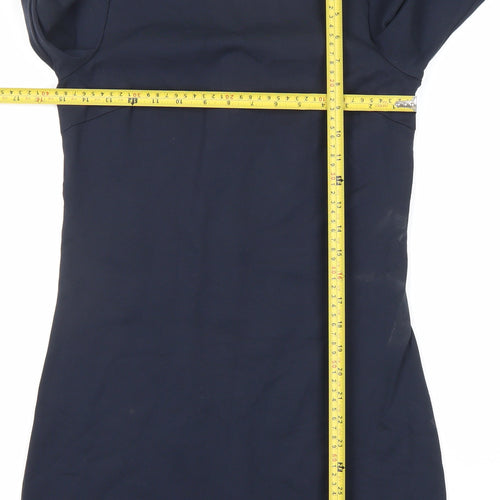 Ted Baker Women’s Blue Shift Collared Dress Size 8 Workwear