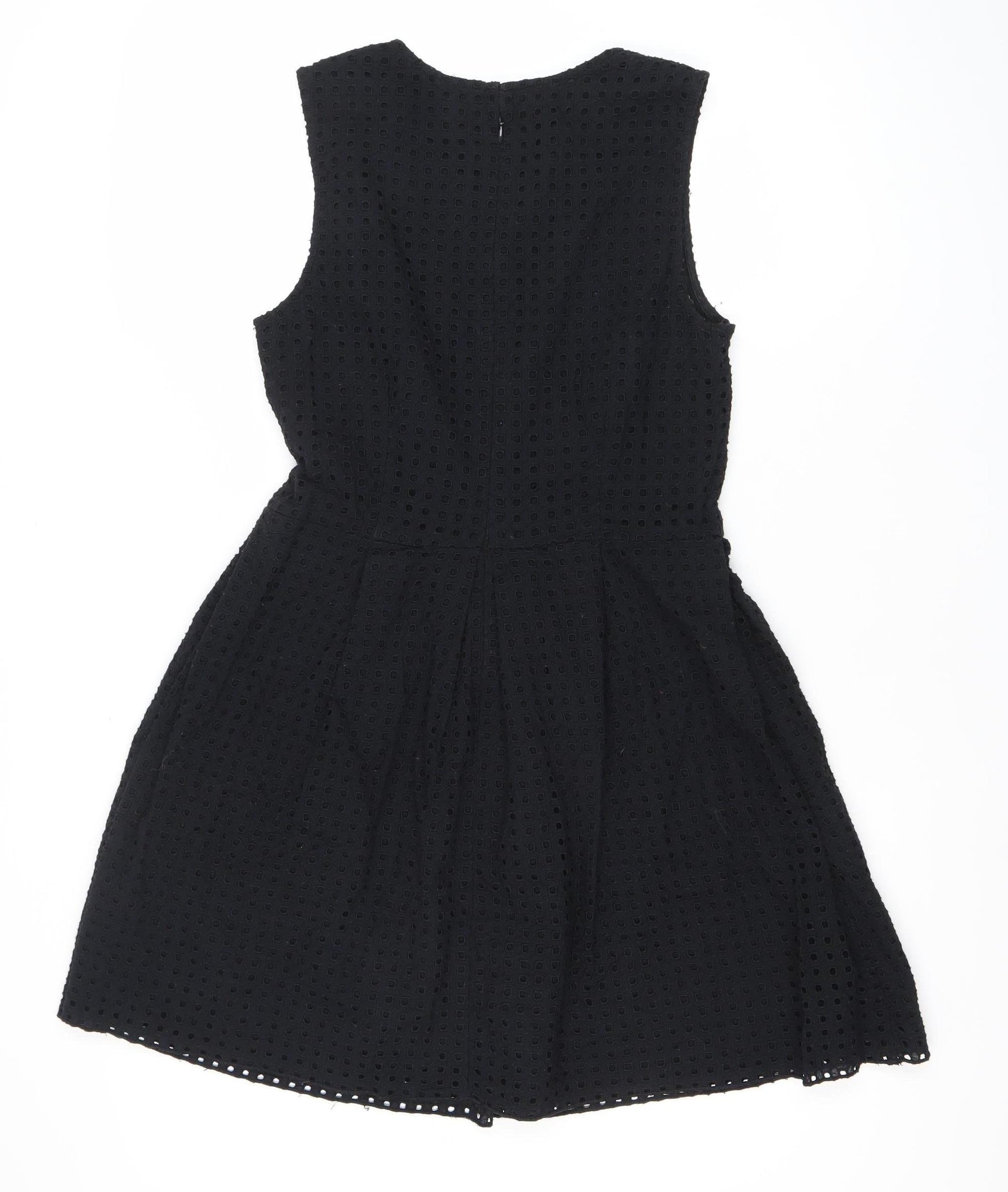 green emerald velvet dress Fit & Flare Midi Dress — GAP (International) main image 1