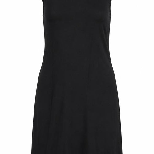 The White Company Women’s Black Sheath Knee Length Dress M Viscose Blend