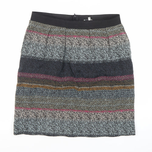 Noa Noa Women’s Multicoloured Tweed Knee Length Skirt UK 10