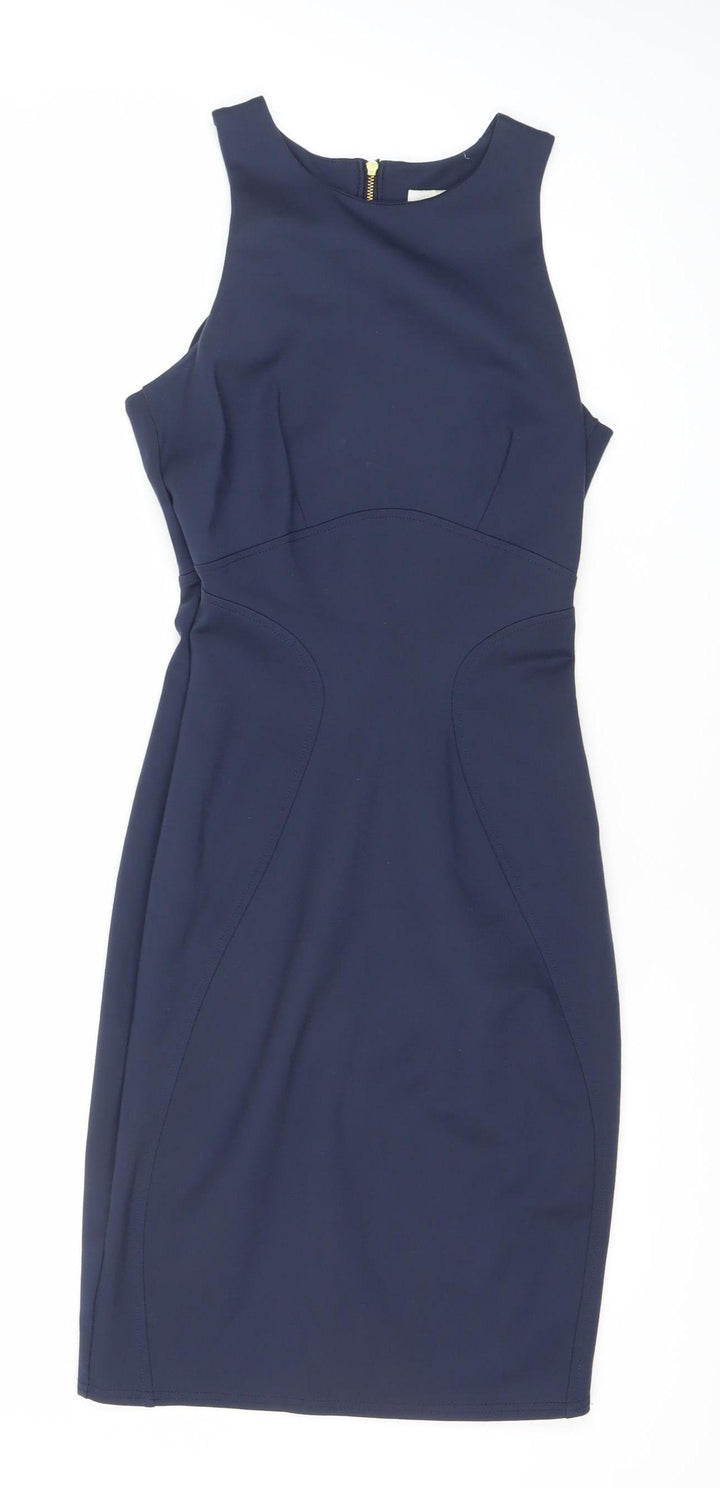 Almari Women’s Blue Bodycon Knee Length Dress Size 10