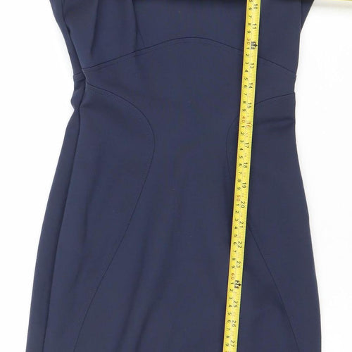 Almari Women’s Blue Bodycon Knee Length Dress Size 10