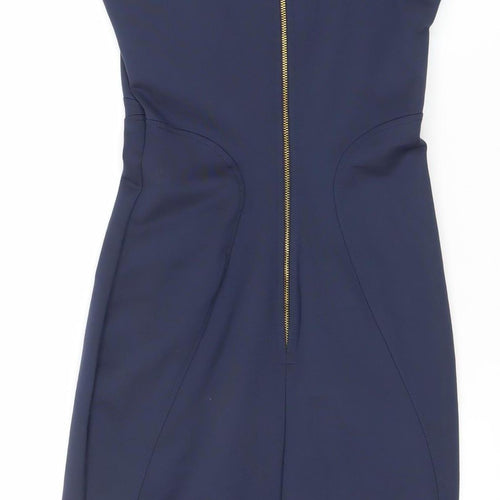 Almari Women’s Blue Bodycon Knee Length Dress Size 10