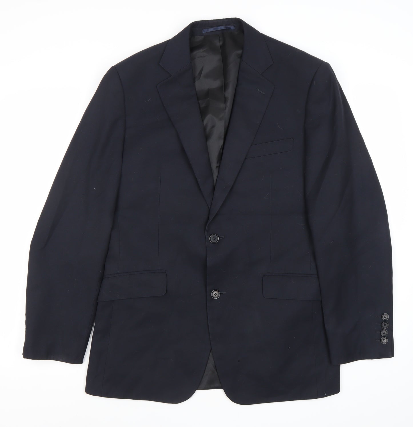 Dehavilland Men’s Blue 38R Regular Fit Blazer Jacket