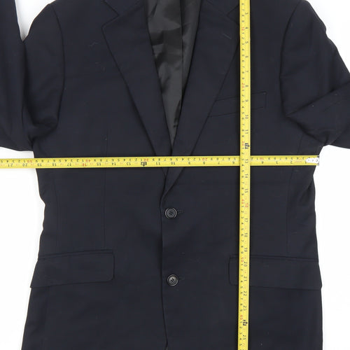 Dehavilland Men’s Blue 38R Regular Fit Blazer Jacket