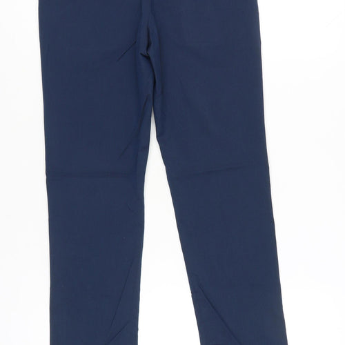 Next Boys Blue Formal Dress Trousers 12 Years Regular Fit School Wear