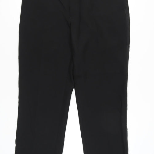 1860 Menswear Men's Black Formal Dress Pants Size 41 Waist