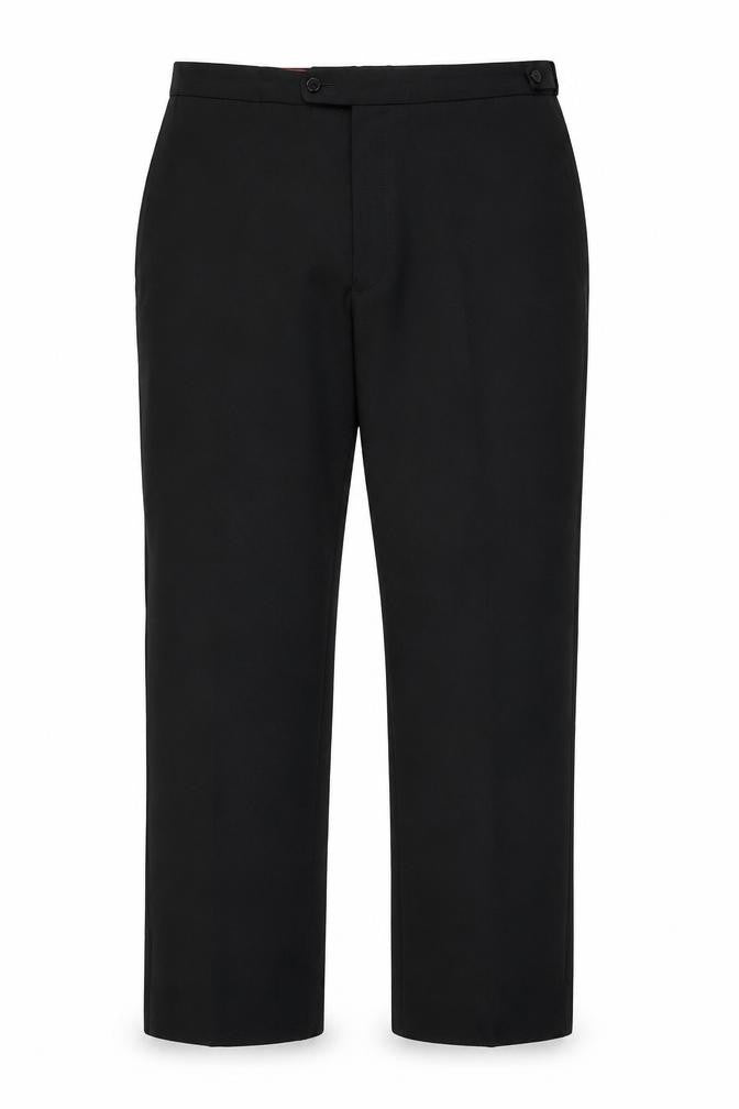 1860 Menswear Men's Black Formal Dress Pants Size 41 Waist